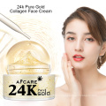 OEM Face Bright Day Night Cream 24K Gold Collagen Крем для лица для укрепляющего осветления кожи